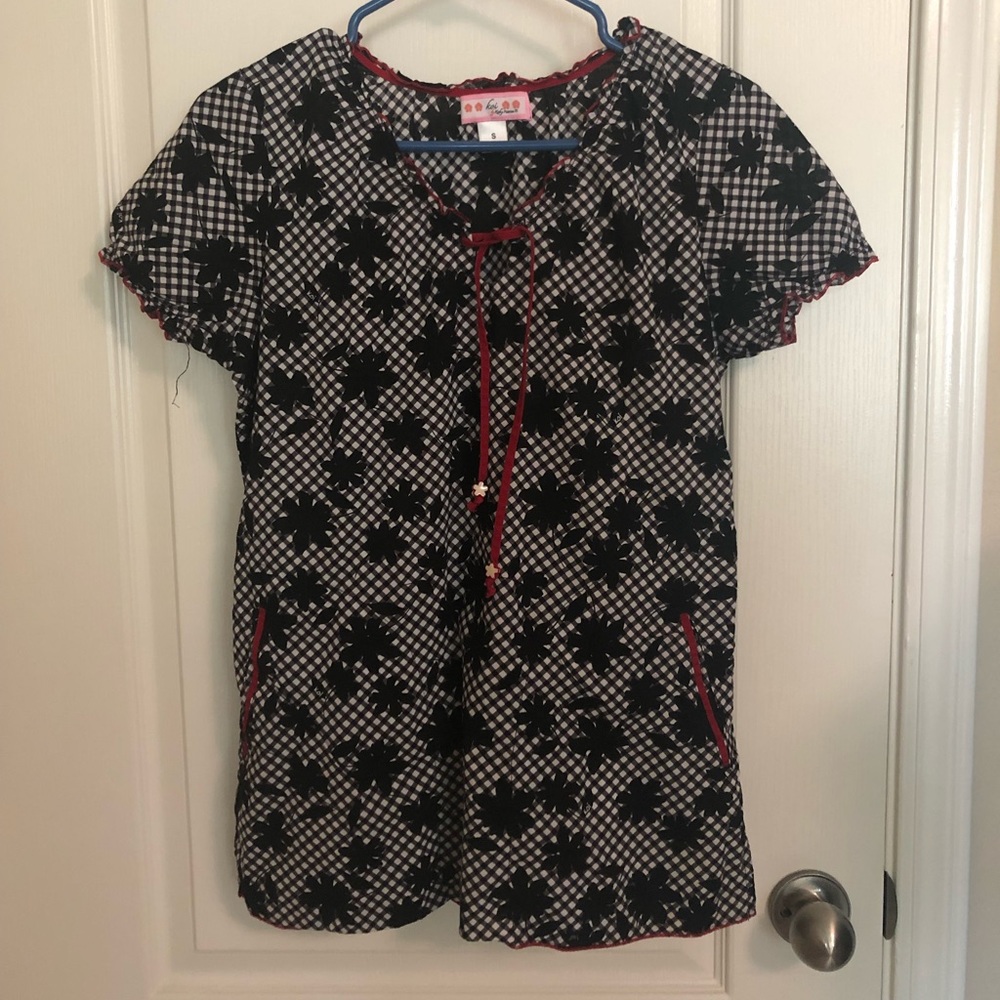 Koi Scrub top